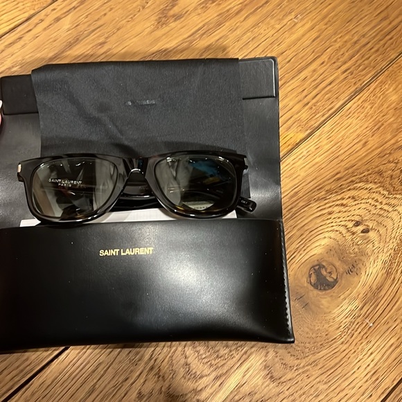 Saint Laurent Women's SL51HEART 50mm Sunglasses - Picture 3 of 8